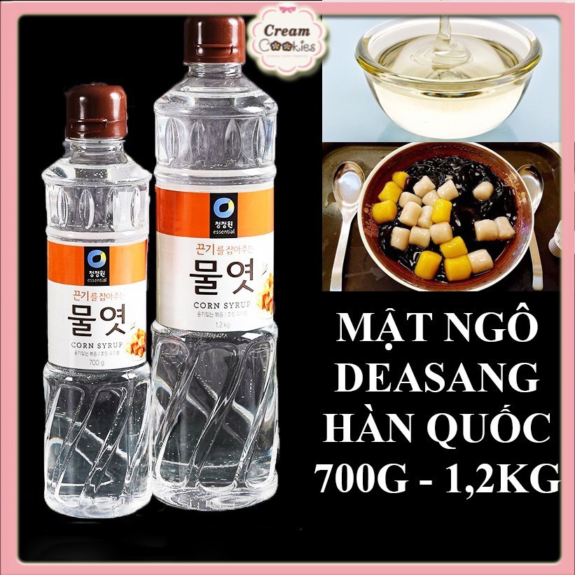 MẬT NGÔ DAESANG HÀN QUÓC CHAI 700G VÀ 1200ML