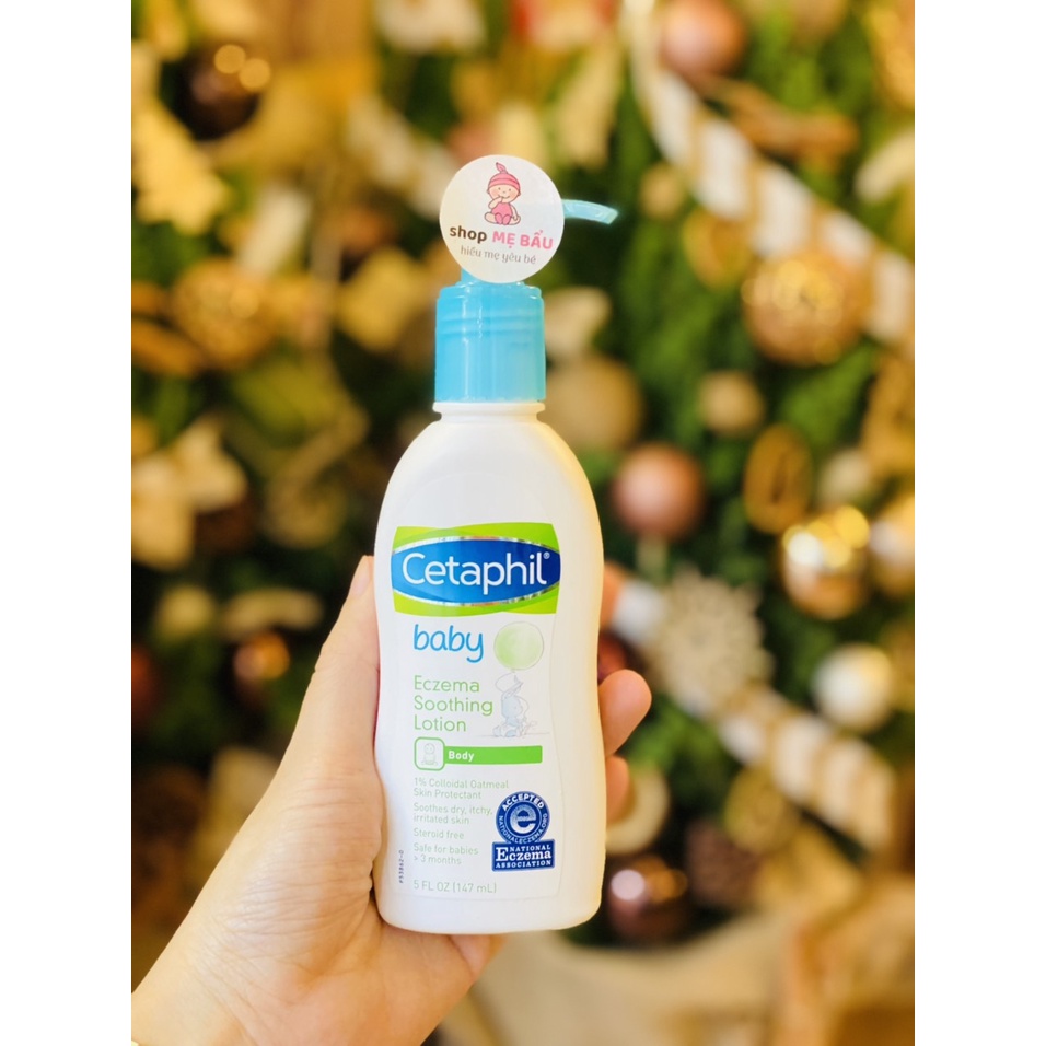 Kem dưỡng cho da nhạy cảm Cetaphil Baby Eczema Lotion 147ml