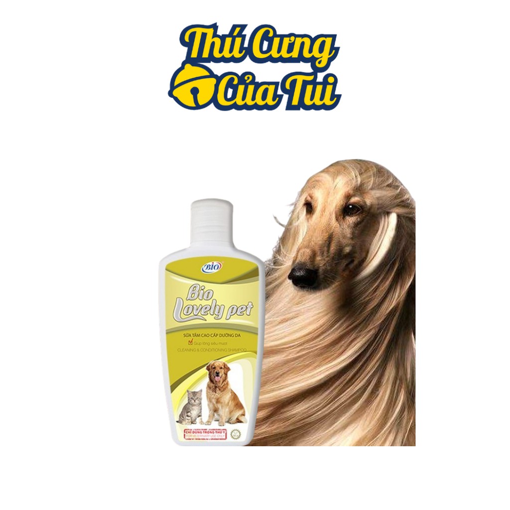 Sữa Tắm Dưỡng Da Lông Bio Lovely Cho Chó Mèo - Thú Cưng Của Tui