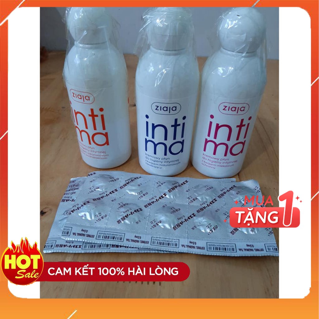 Intima Dung dịch rửa vệ sinh phụ nữ dạng sữa ziaja ba lan