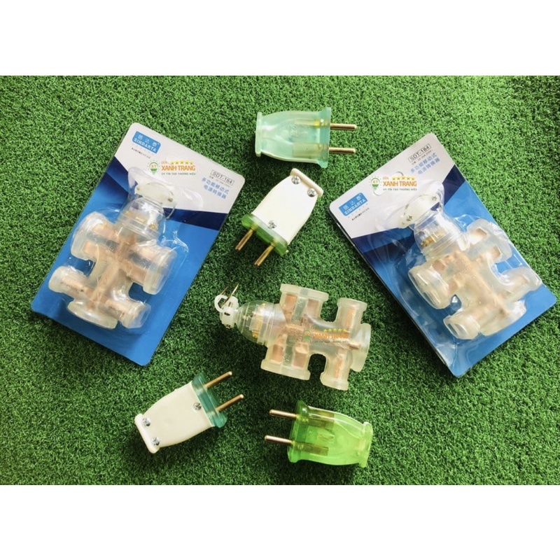 Ổ Cắm Điện Cao Su Đúc, Phích cắm đúc có đèn báo điện Chống Vỡ Chống Va Đập Siêu chịu tải đến 16A-4000W
