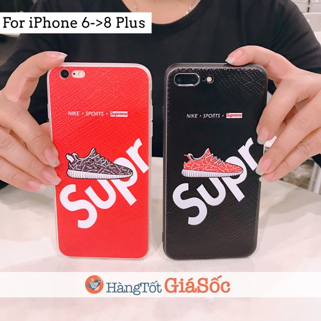 Ốp dẻo Supr. cho iPhone 6->8 Plus (Ốp lưng iPhone, hangtotgiasoc)