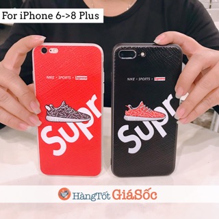 Ốp dẻo Supr. cho iPhone 6->8 Plus (Ốp lưng iPhone, hangtotgiasoc)