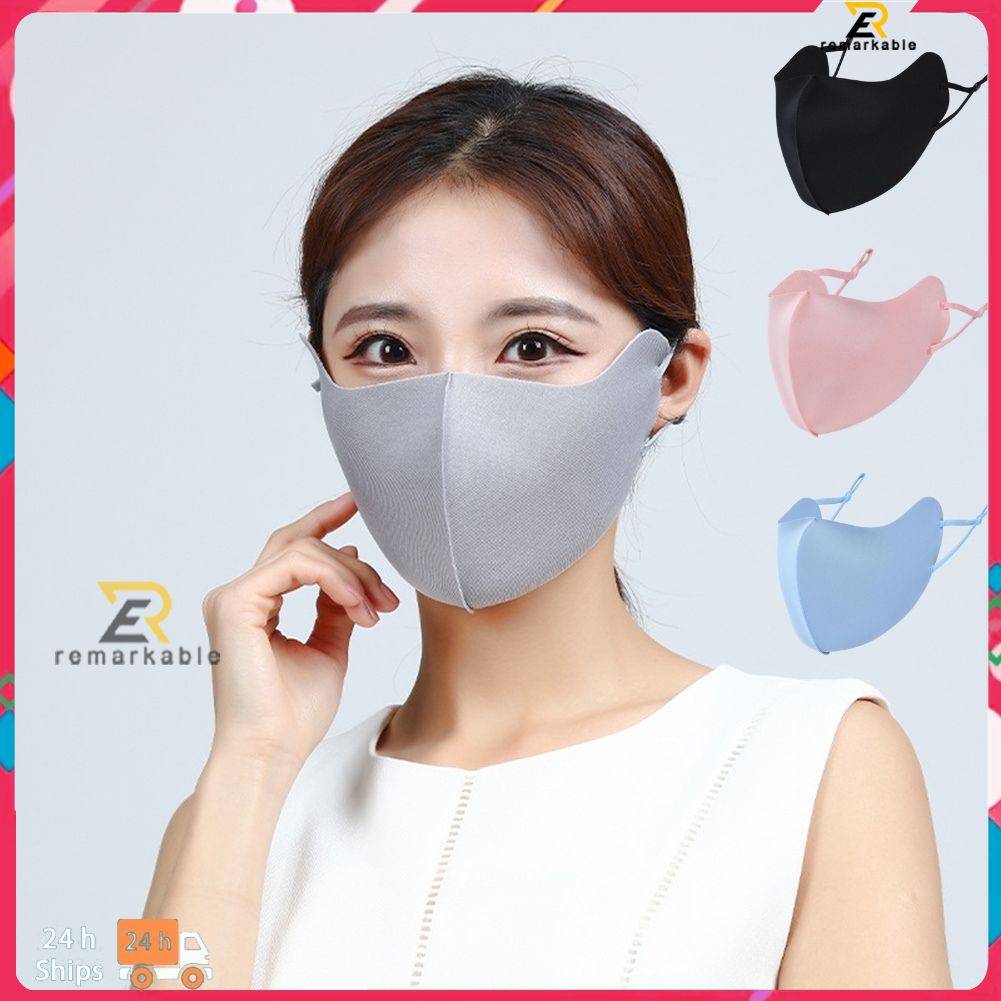 Sẵn Sàng Nữ Lụa Mặt Nạ Chống Nắng Mặt Nạ Thể Điều Chỉnh Tai Khẩu Trang Bảo Vệ Mắt Khỏi Tia Uv Upf50 Full Khẩu Trang