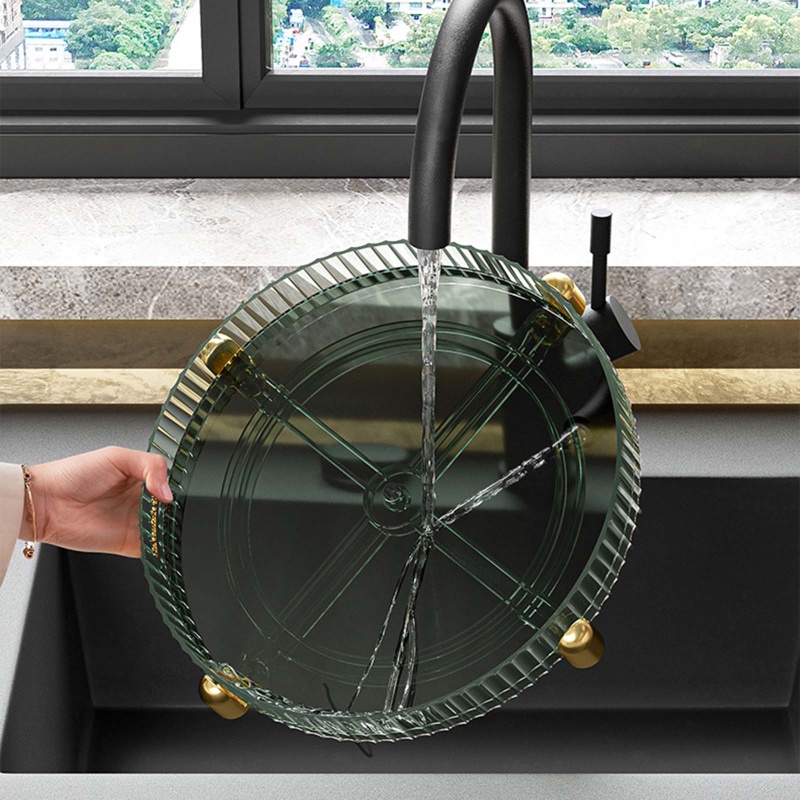 Hộp Đựng Gia Vị Mỹ Phẩm Sức Chứa Lớn Có Thể Xoay Được Tiện Dụng