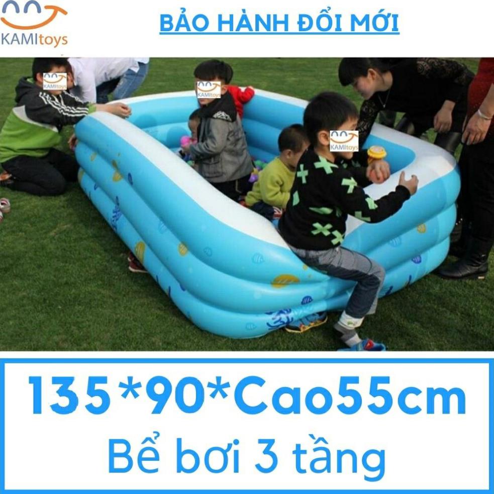 BỂ BƠI PHAO CHO BÉ LOẠI DÀY VÀ CÓ ĐÁY CHỐNG TRƯỢT MỚI NHẤT [Hàng chuẩn]