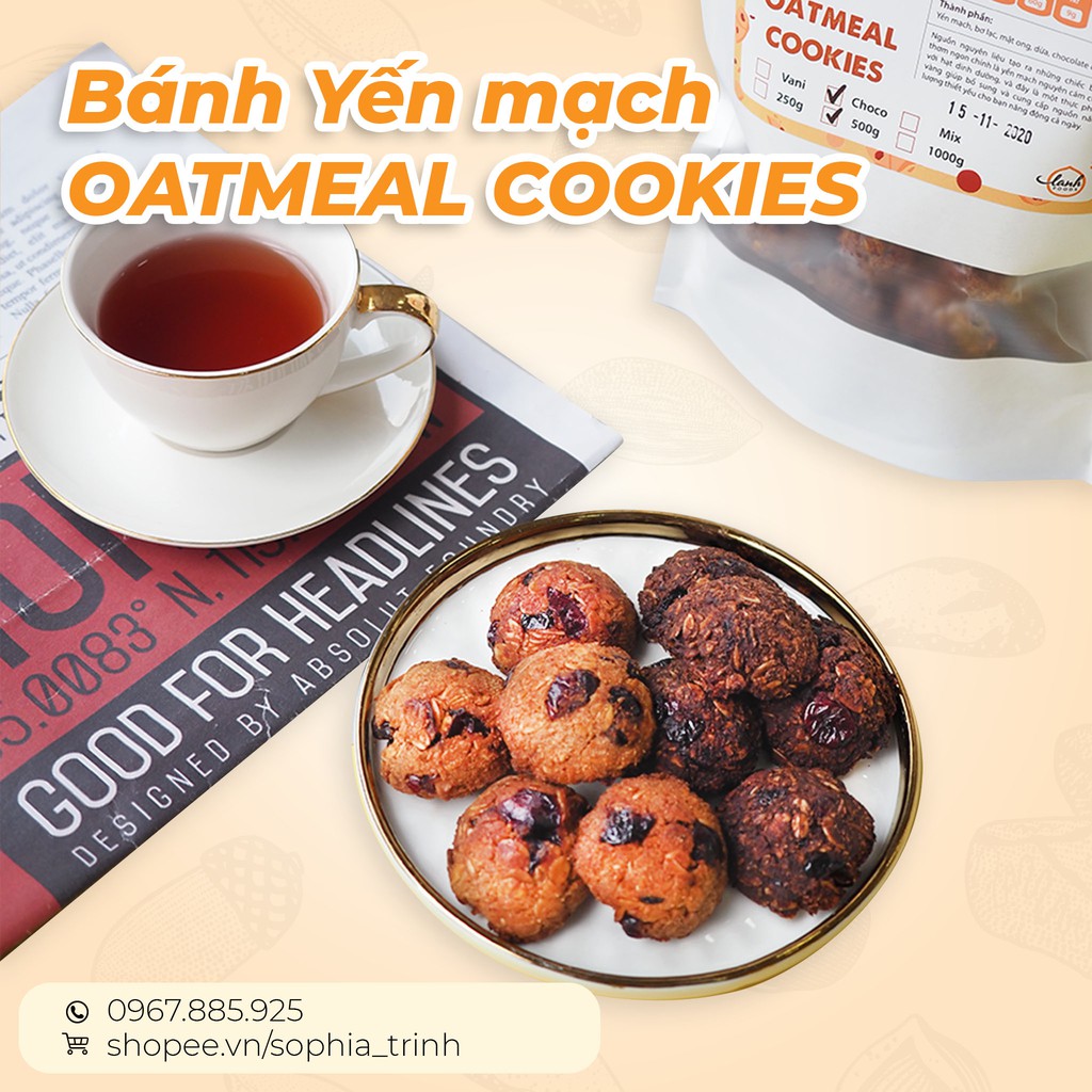 Bánh Yến mạch - Healthy Oatmeal Cookies