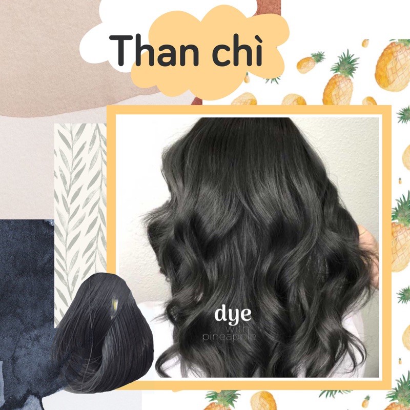 Dyewithpine - Thuốc Nhuộm Tóc than chì siêu mượt