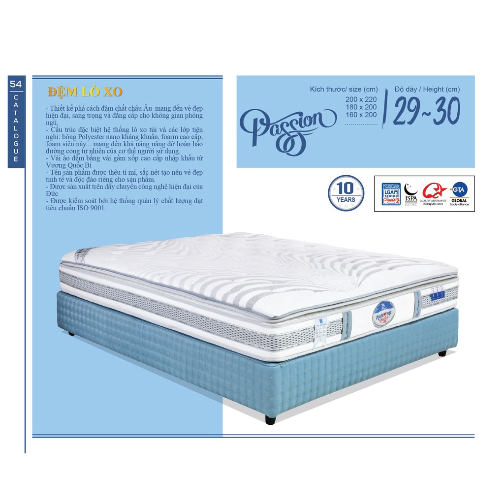 Đệm lò xo Passion