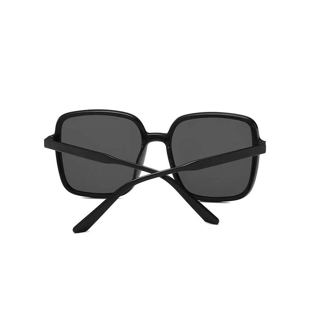 Kính Mát Gọng Vuông Lớn In Họa Tiết Da Báo Phong Cách Âu Mỹ Thanh Lịch Thời Trang