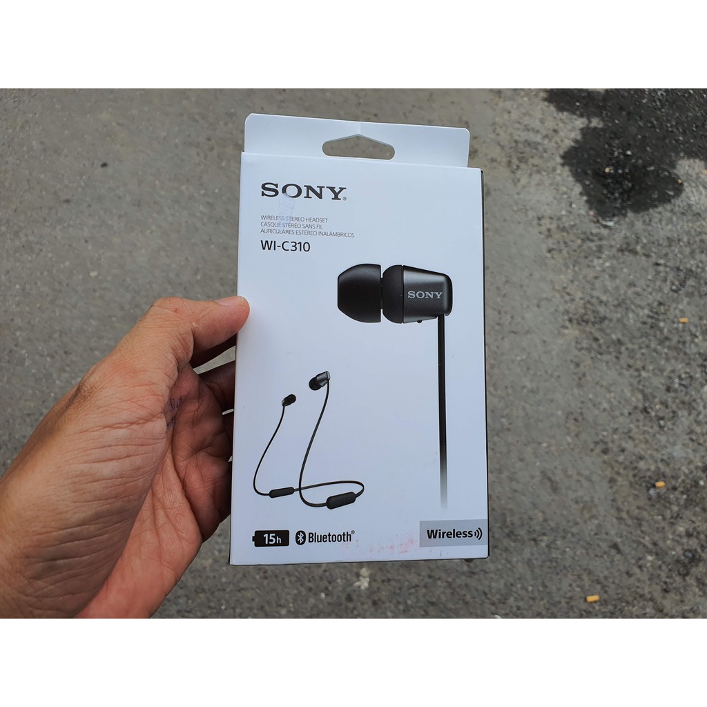 Tai nghe Bluetooth Sony WI C310 Chính Hãng Bảo Hành 3 Tháng