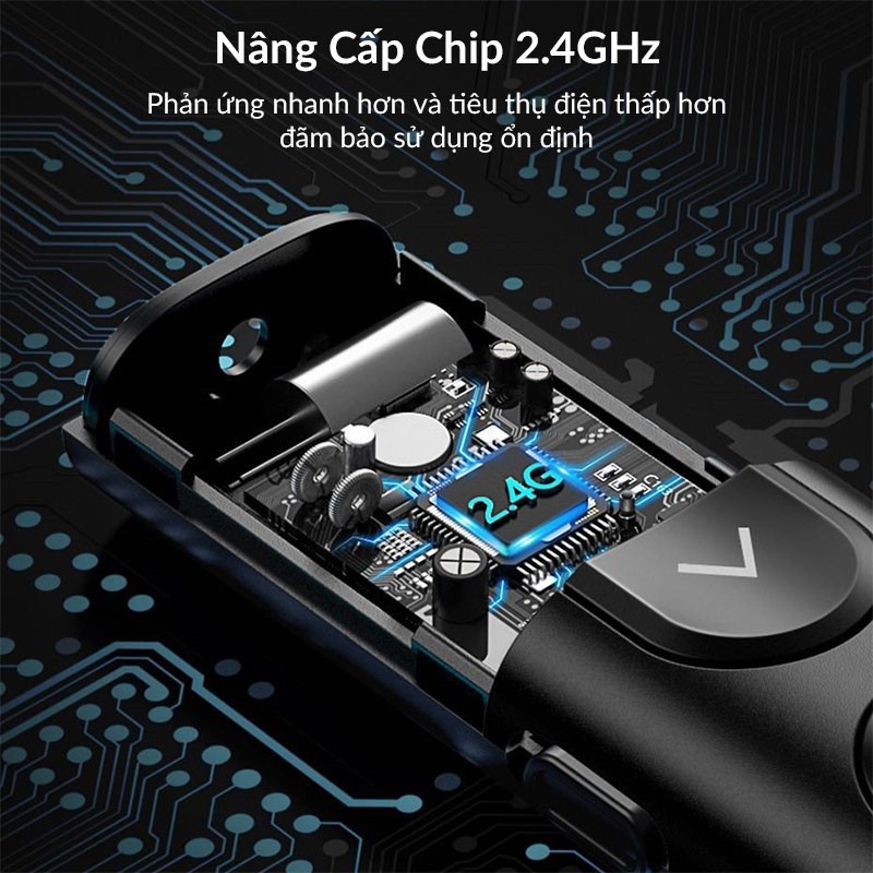 Bút Trình Chiếu Laser, Thuyết Trình Baseus Orange Dot PPT Wireless Presenter Kết Nối USB Và Type-C Receiver