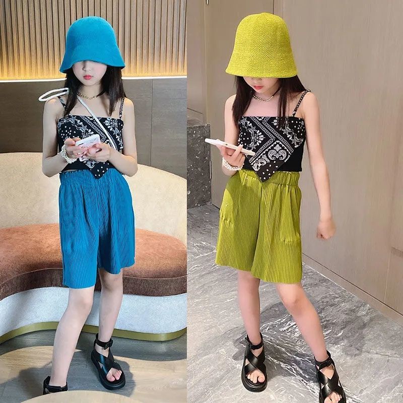 Áo Hai Dây Hở Lưng Thời Trang Mùa Hè Cho Bé Gái