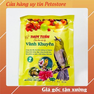 Cám chim vành khuyên Thúy Tuấn số 0 cao cấp 100gram - Cám khuyên Thúy Tuấn cao cấp giá rẻ