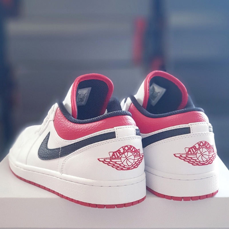 [Chính Hãng] Giày Nike Jordan 1 Retro low Gym red, size 44, real 2hand