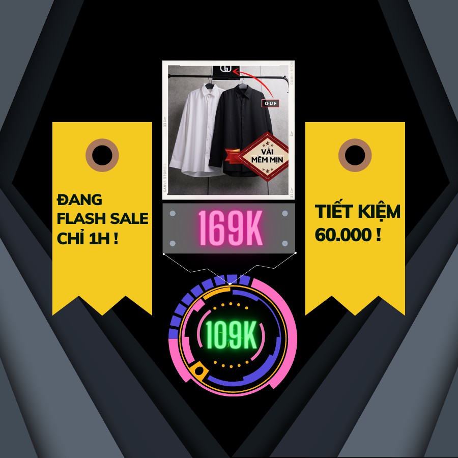 Áo Sơ Mi Dài Tay Dáng Rộng Hàn Quốc, Vải Kate Mềm Mịn Thích Hợp Cho Đi Học, Đi Làm, Đi Chơi GUF | BigBuy360 - bigbuy360.vn