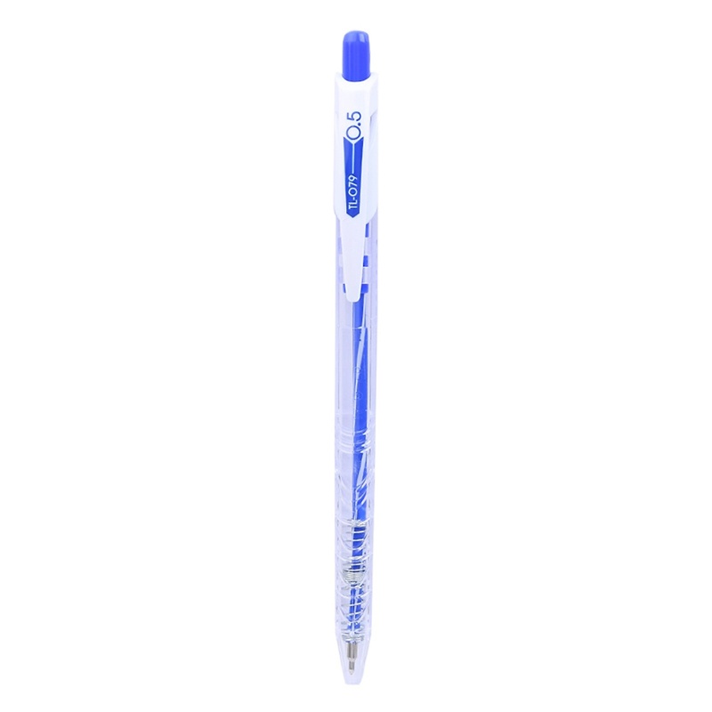 Vỉ 5 Bút Bi 0.5 mm Treeden - Thiên Long TL-079 - Mực Xanh