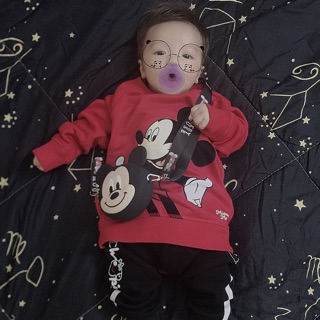Túi đeo mickey và minnie
