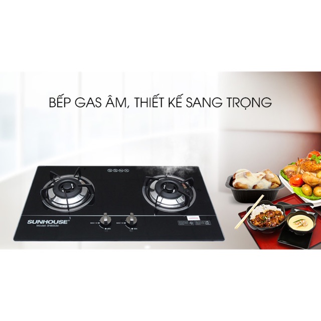 Bếp gas âm Sunhouse SHB5536 ( MỚI 100% )