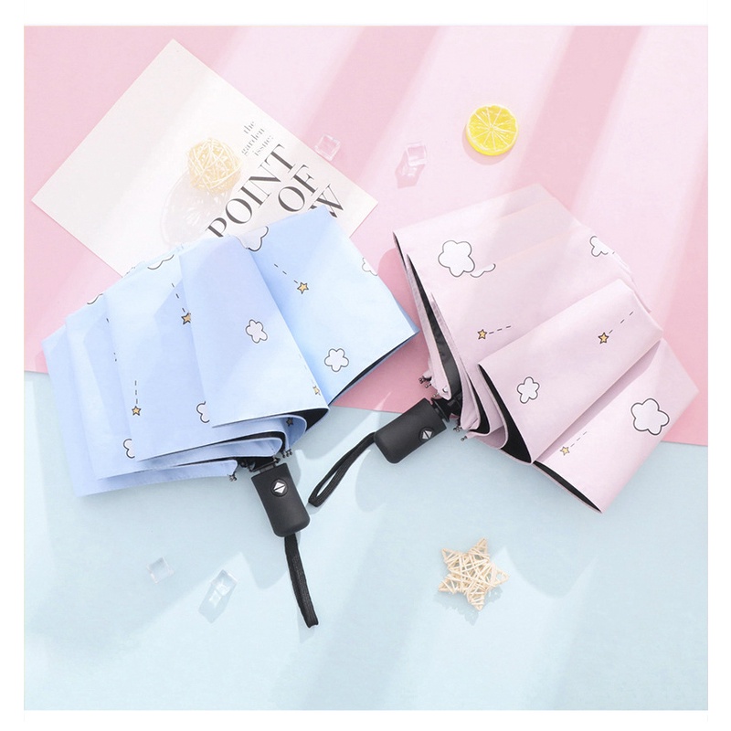 Ô dù che nắng mưa có thế gấp gọn - Ô dù dễ thương