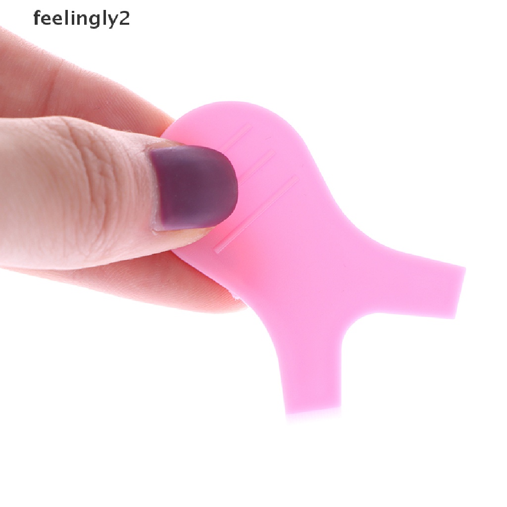 [Hàng mới về] Set 10 dụng cụ nâng nối mi/ chải cong mi màu hồng