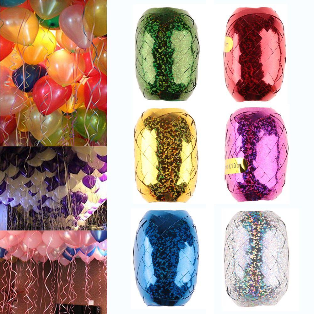 CONOPERY Set 6 Cuộn Ruy Băng 5Mm X 10M Trang Trí Bong Bóng