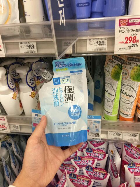 Túi refill sữa rửa mặt tạo bọt Hada Labo da thường đến khô | BigBuy360 - bigbuy360.vn