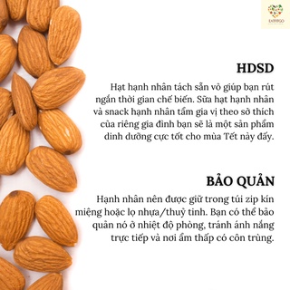 Hạt hạnh nhân (đã tách vỏ) - 500gr