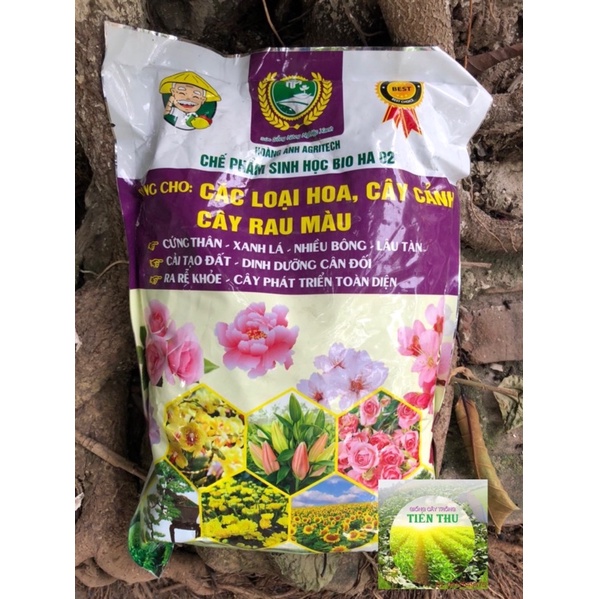 PHÂN BÓN HỮU CƠ VI SINH CAO CẤP SỬ DỤNG CHO HOA &amp; CÂY CẢNH (2kg)