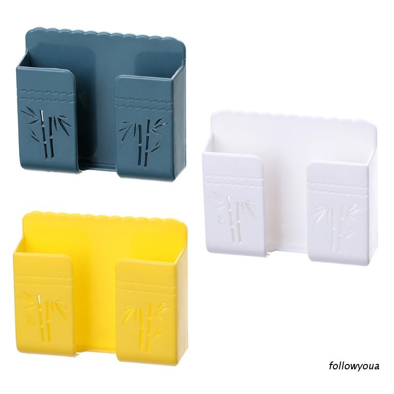 Giá Đỡ Điện Thoại Hình Cây Tre Thiết Kế Đục Lỗ Độc Đáo Trang Trí Tường