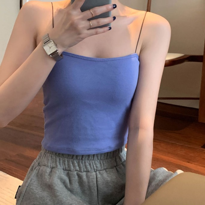 Áo Dây Mỏng Có Mút Đệm Ngực Thời Trang Quyến Rũ 41142