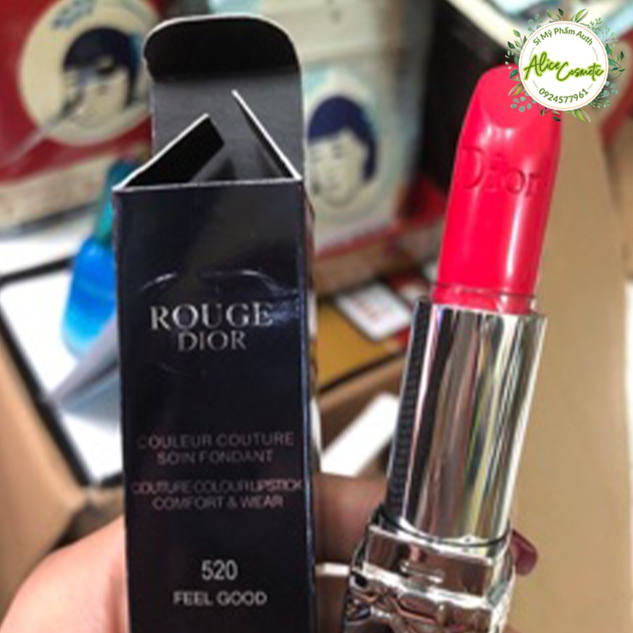 [ HÀNG AUTH GIÁ SỈ ] Son Dior Rouge 520 Feel Good Happy 2020 ( Phiên Bản Đặc Biệt) giá sỉ 89/120