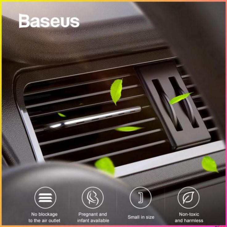 Bộ khuếch tán nước hoa khô dùng cho xe hơi Baseus Paddle Car Air Freshener (Air Vent, Solid Perfume)