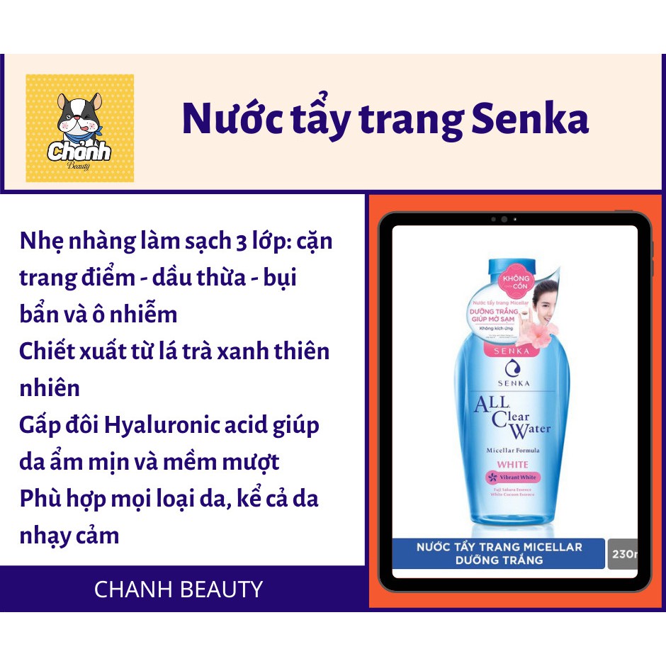 Nước tẩy trang Senka | BigBuy360 - bigbuy360.vn