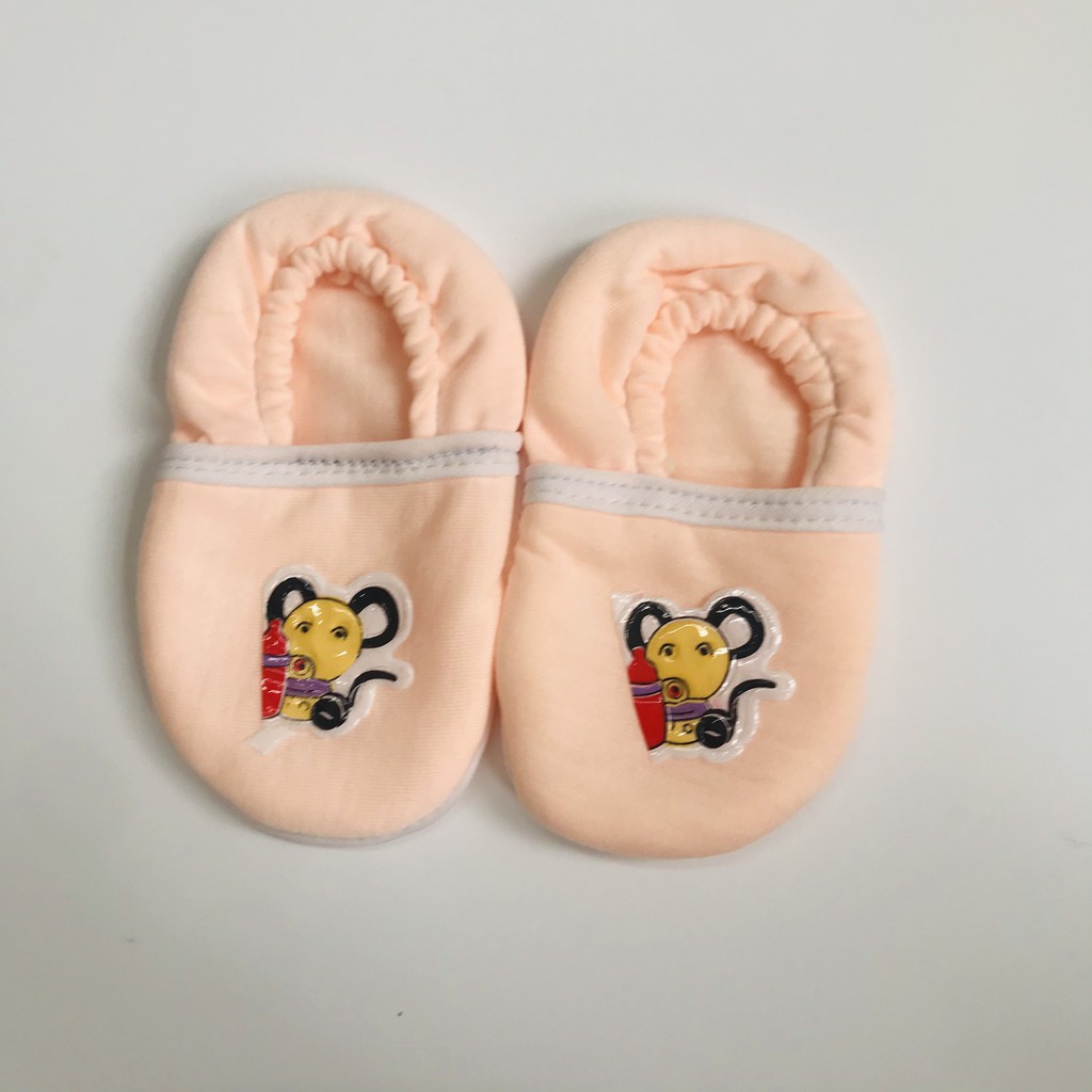 Giày vải mềm tập đi baby cotton cao cấp Yến Trân cho bé sơ sinh