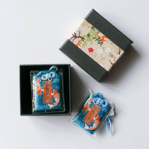 TÚI PHƯỚC OMAMORI BÌNH AN, MAY MẮN CÁ KOI