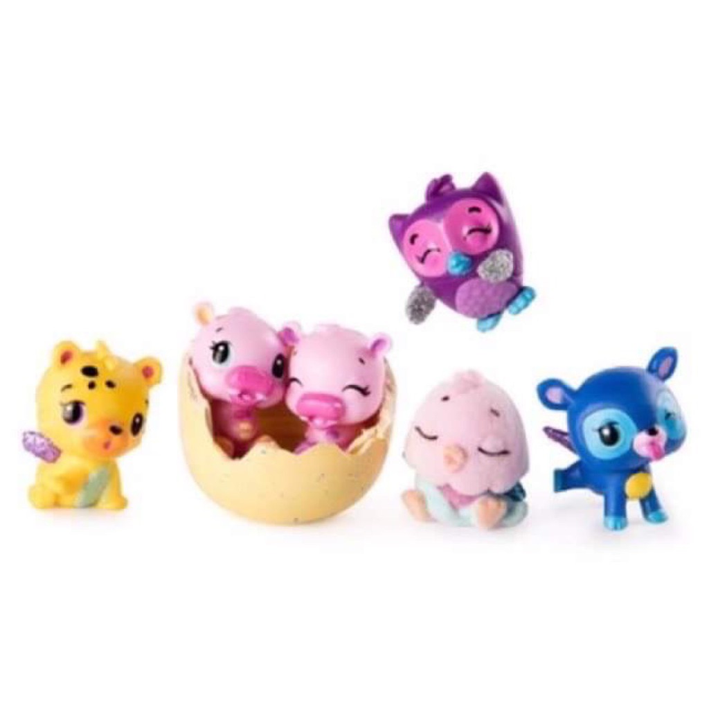 Trứng Hatchimals sinh đôi _ đồ chơi Bi house