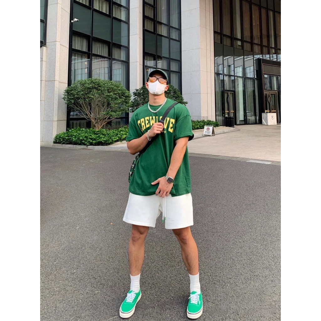 Áo thun Xanh lá CrewLove ver1 - Phông vải cotton cao cấp nam nữ unisex