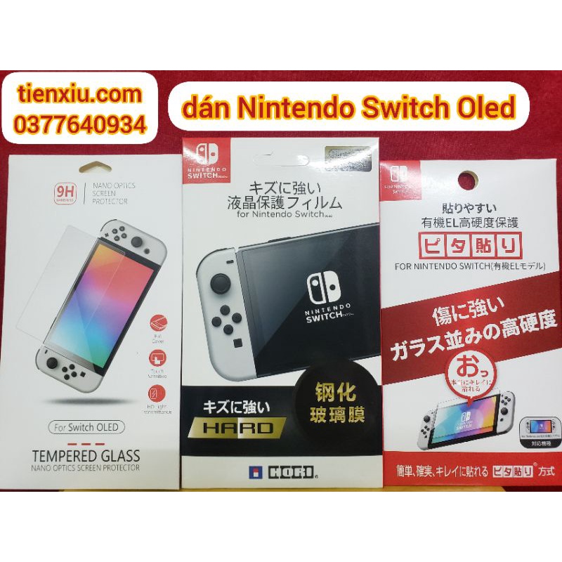 
                        dán màn hình Nintendo Switch Oled cường lực glass protector kính cường lực nintendo switch oled
                    