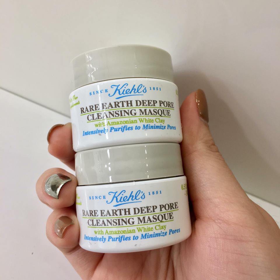 Mask đất sét Kiehl’s Rare Earth Deep Pore Cleansing Masque mini size