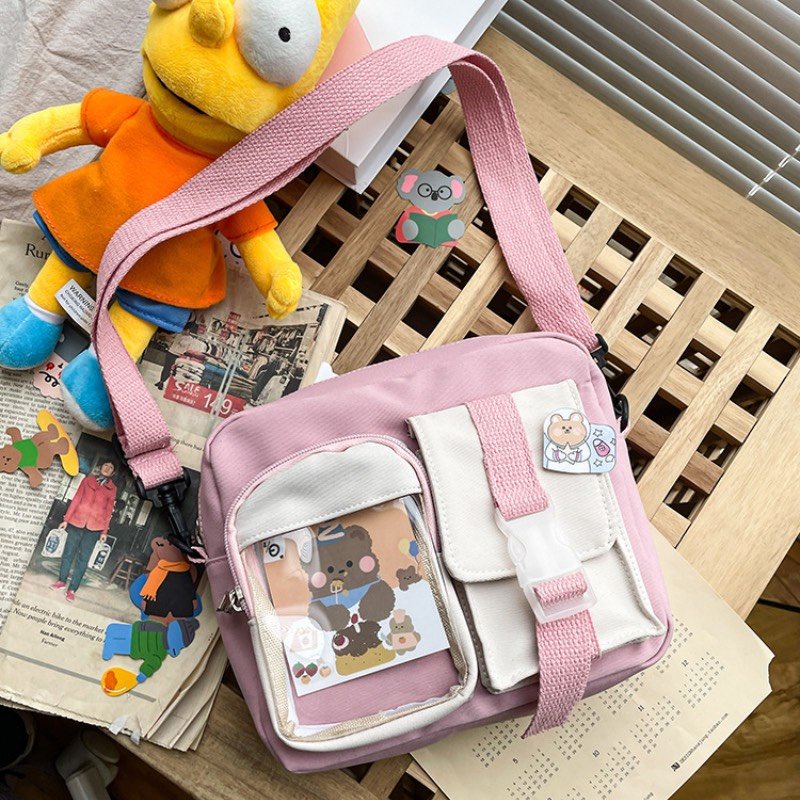 Túi đeo chéo nữ thời trang Túi đeo vai nữ mini vải mềm đi chơi