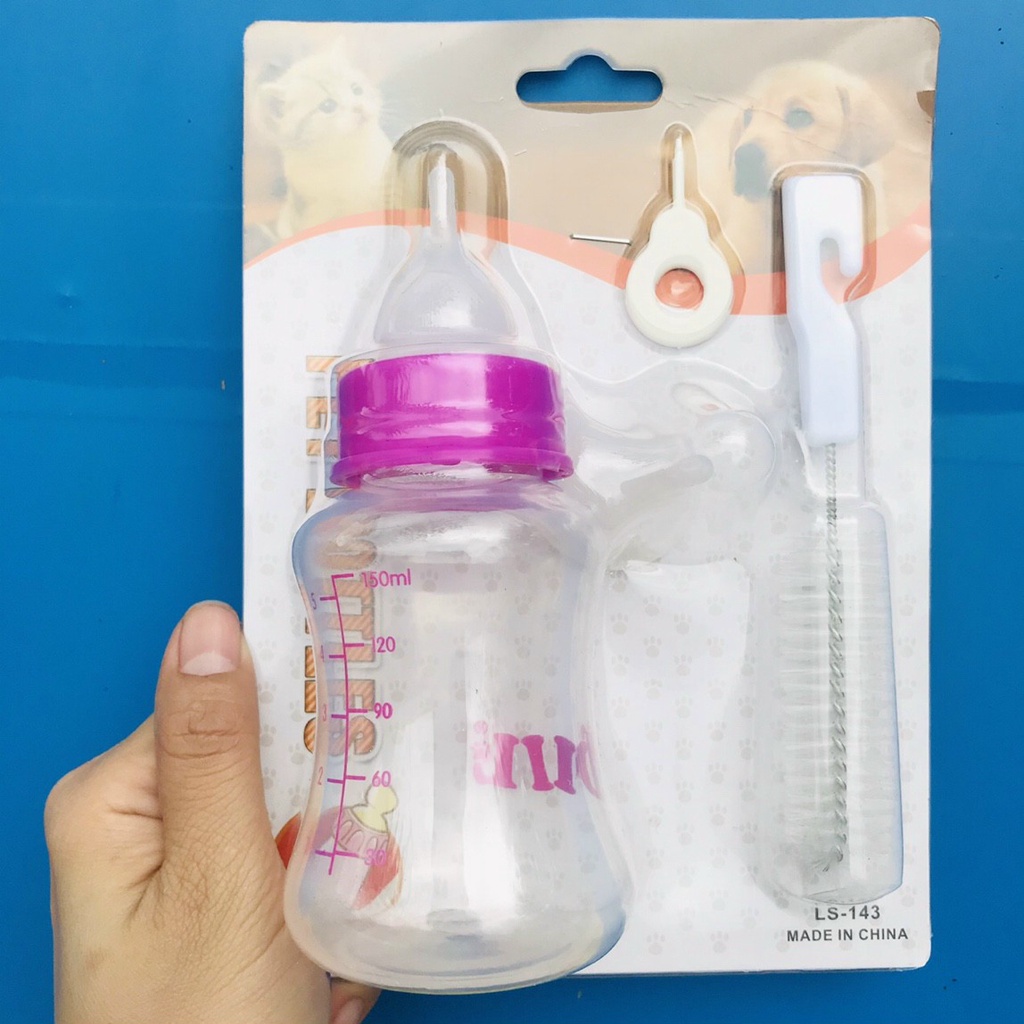 Bình ti dành cho chó mèo 60ml và 150ml