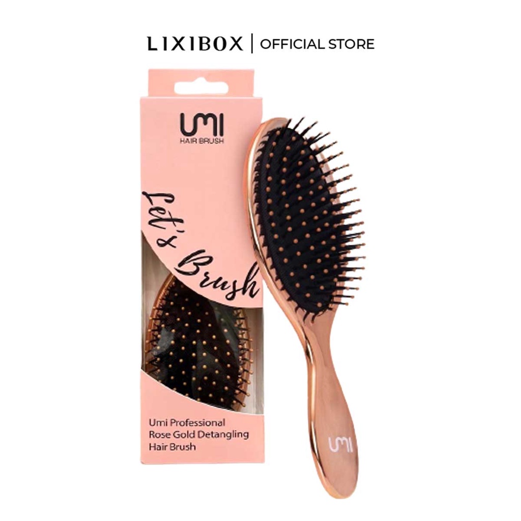 Lược Gỡ Rối Umi Professional Rose Gold Detangling Hair Brush