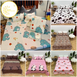 Chăn Hè Cotton poly Chần Bông 3 Lớp