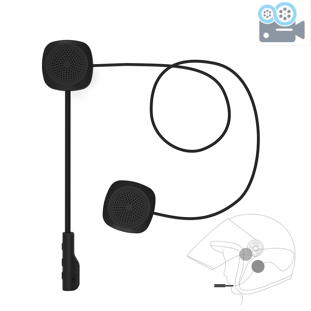 Tai Nghe Bluetooth 5.0 + Edr Kèm Mic Gắn Mũ Bảo Hiểm