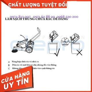 MÁY QUÉT RÁC ĐẨY TAY CLEPRO CW103