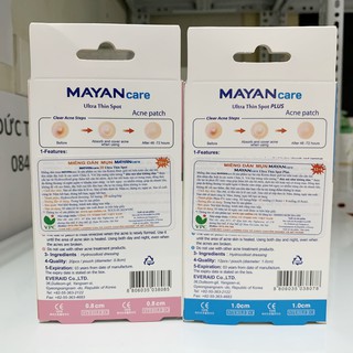 Miếng Dán Mụn Cấp Tốc Mayan Care