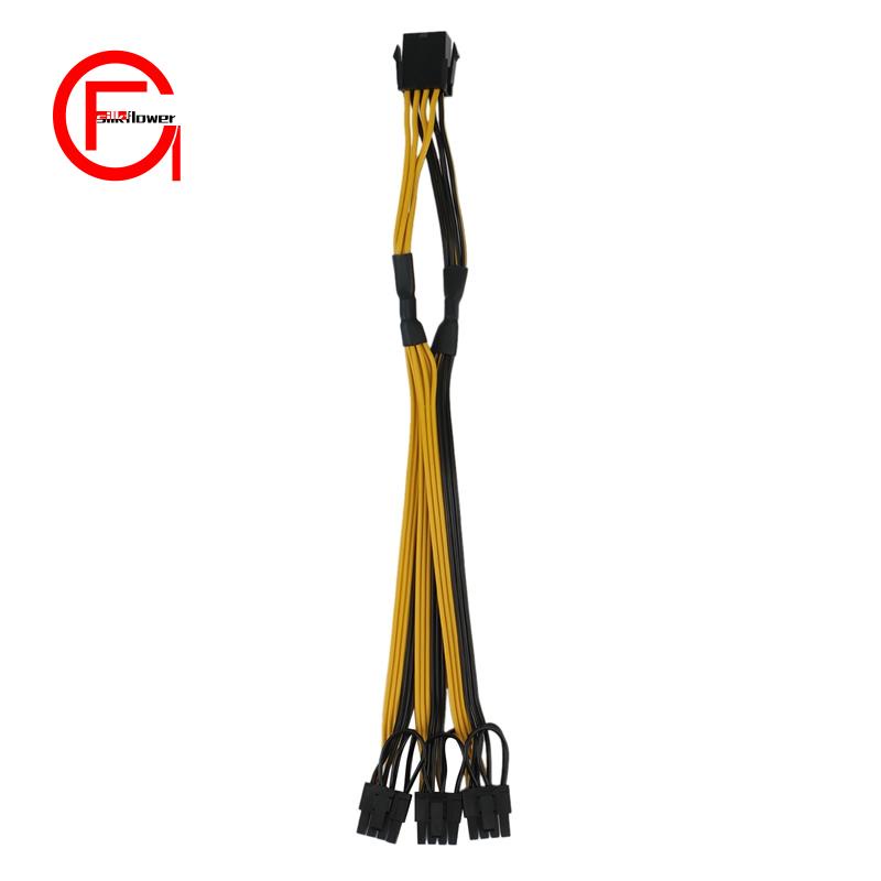 Cáp mở rộng 8 Pin sang 3X 8Pin (6+2) Pin PCI-E cho thẻ đồ họa | BigBuy360 - bigbuy360.vn