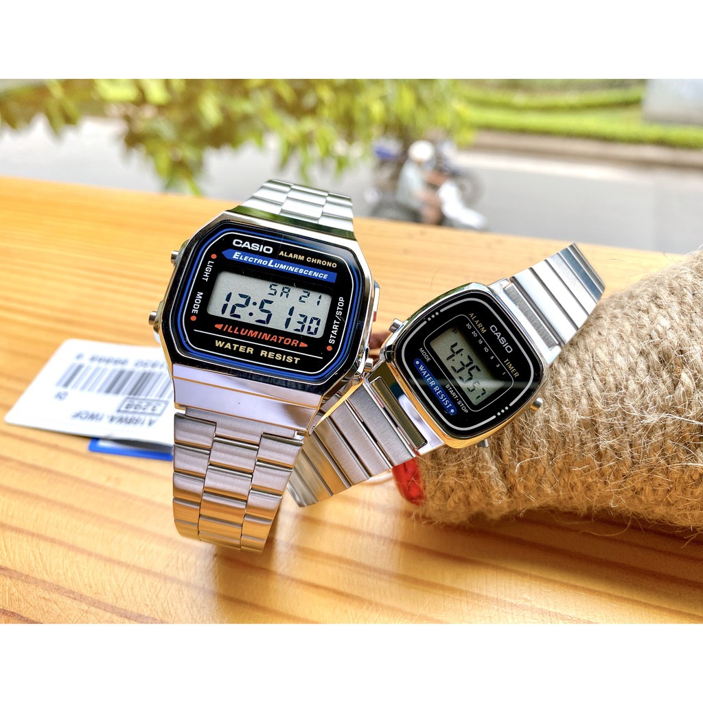 Đồng Hồ Điện Tử CASIO #A168WA-1WDF #LA670WA-1DF | Shopee Việt Nam