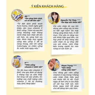 Viên uống dhc bổ sung vitamin c nhật bản gói 60 viên dùng 30 ngày - ảnh sản phẩm 8